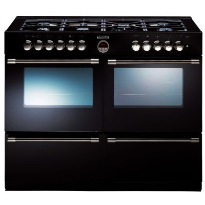 Stoves Sterling R1000DFT 100cm Dual Fuel Range Cooker in Black